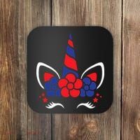Unicorn 4th Of July Coaster thumb 0