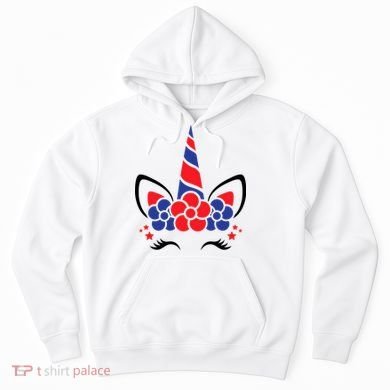 Unicorn 4th Of July Hoodie