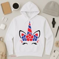 Unicorn 4th Of July Hoodie thumb 3