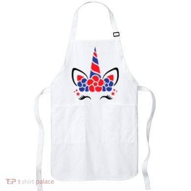 Unicorn 4th Of July Apron