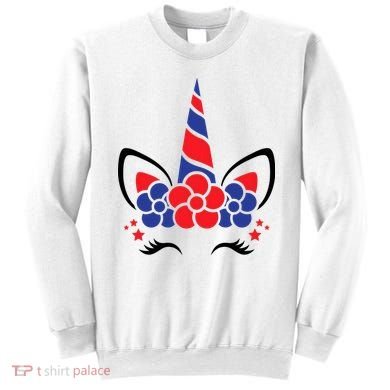 Unicorn 4th Of July Sweatshirt