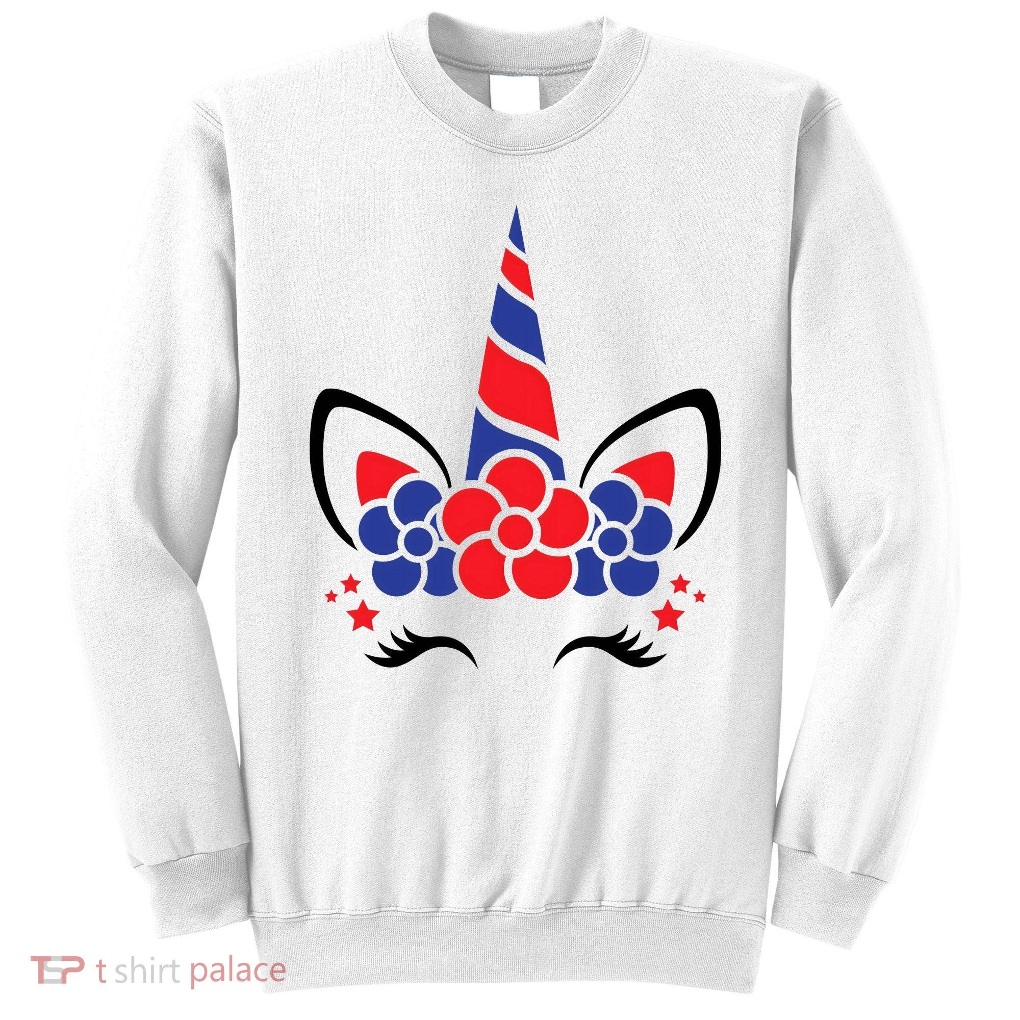 Unicorn 4th Of July Sweatshirt