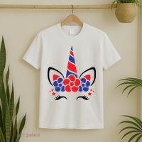 Unicorn 4th Of July T-Shirt thumb 2