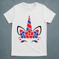 Unicorn 4th Of July T-Shirt thumb 5