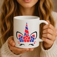 Unicorn 4th Of July Coffee Mug thumb 3