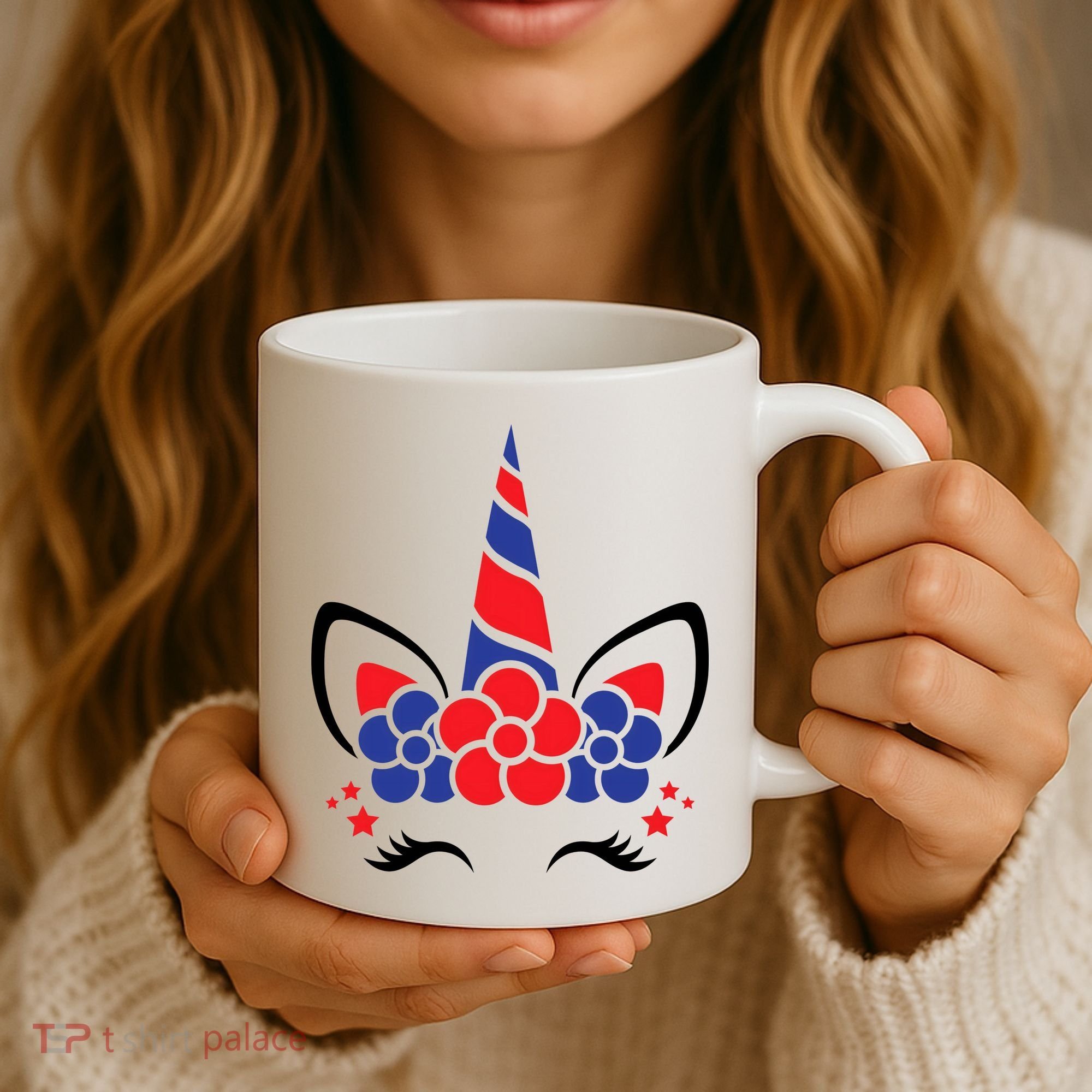 Unicorn 4th Of July Coffee Mug