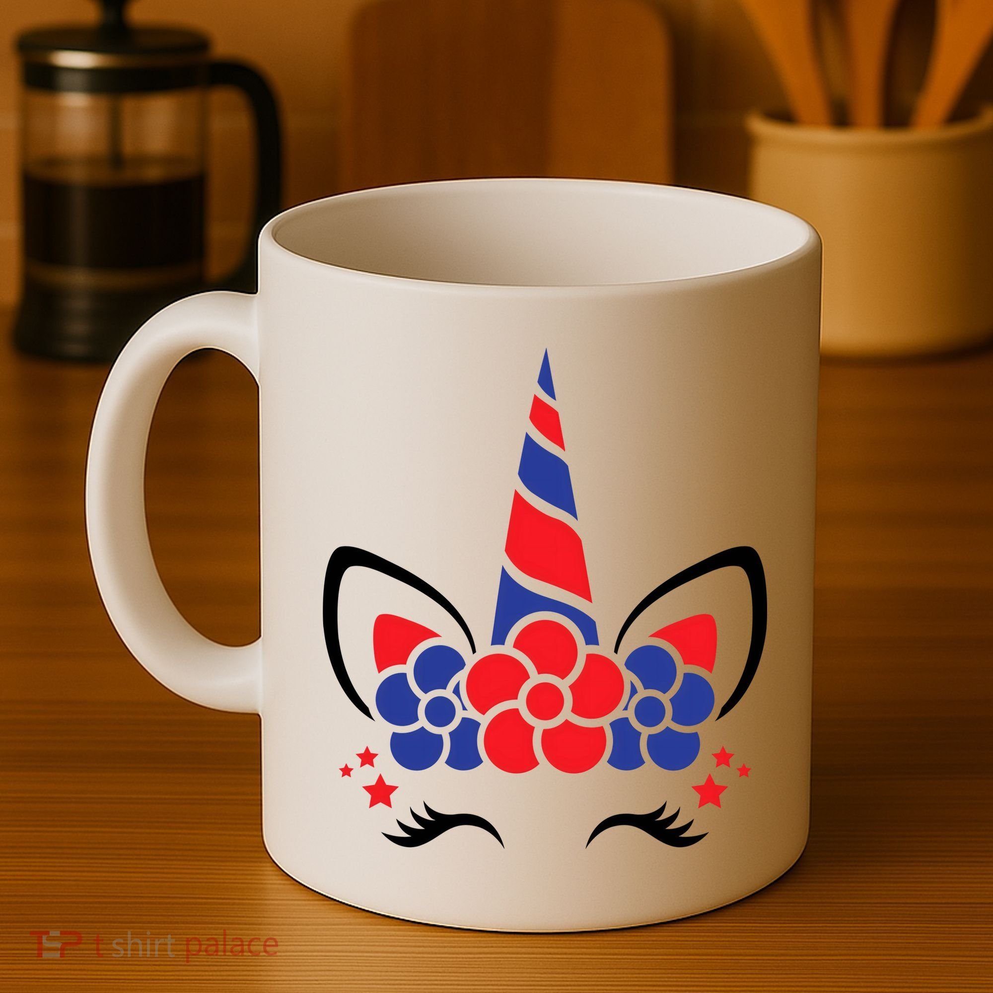 Unicorn 4th Of July Coffee Mug