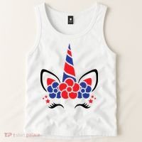 Unicorn 4th Of July Tank Top thumb 2
