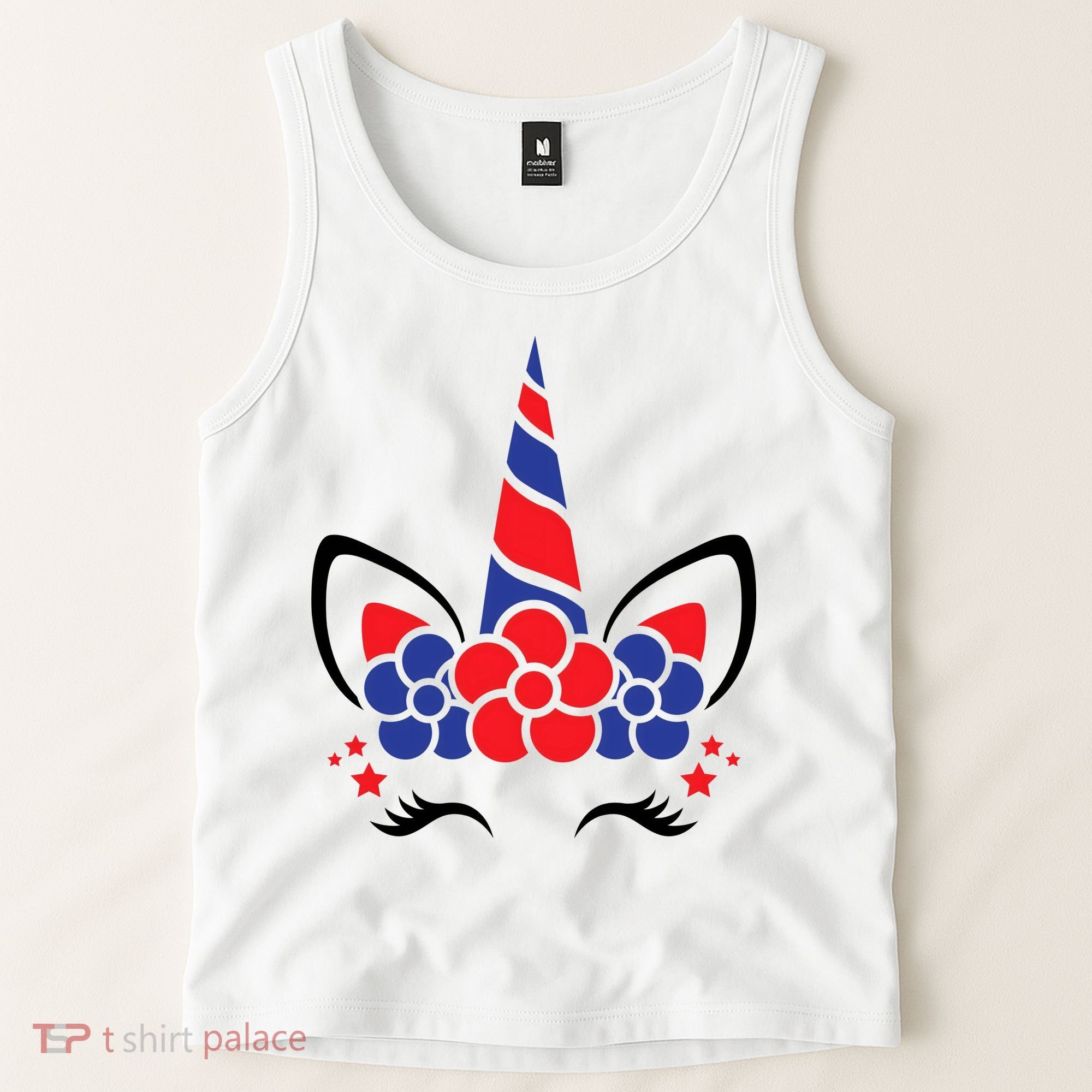Unicorn 4th Of July Tank Top