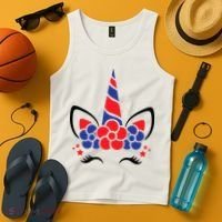 Unicorn 4th Of July Tank Top thumb 4