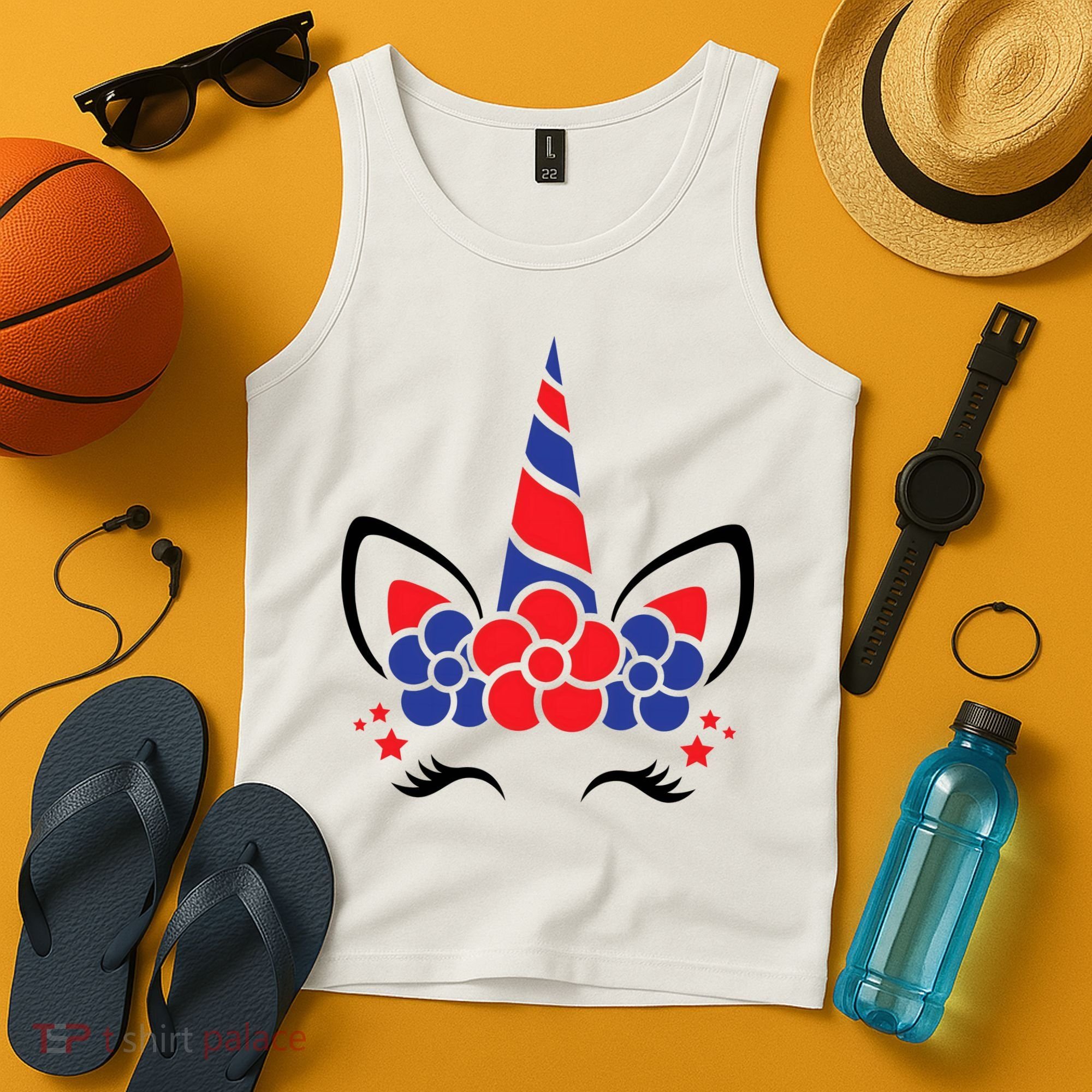 Unicorn 4th Of July Tank Top
