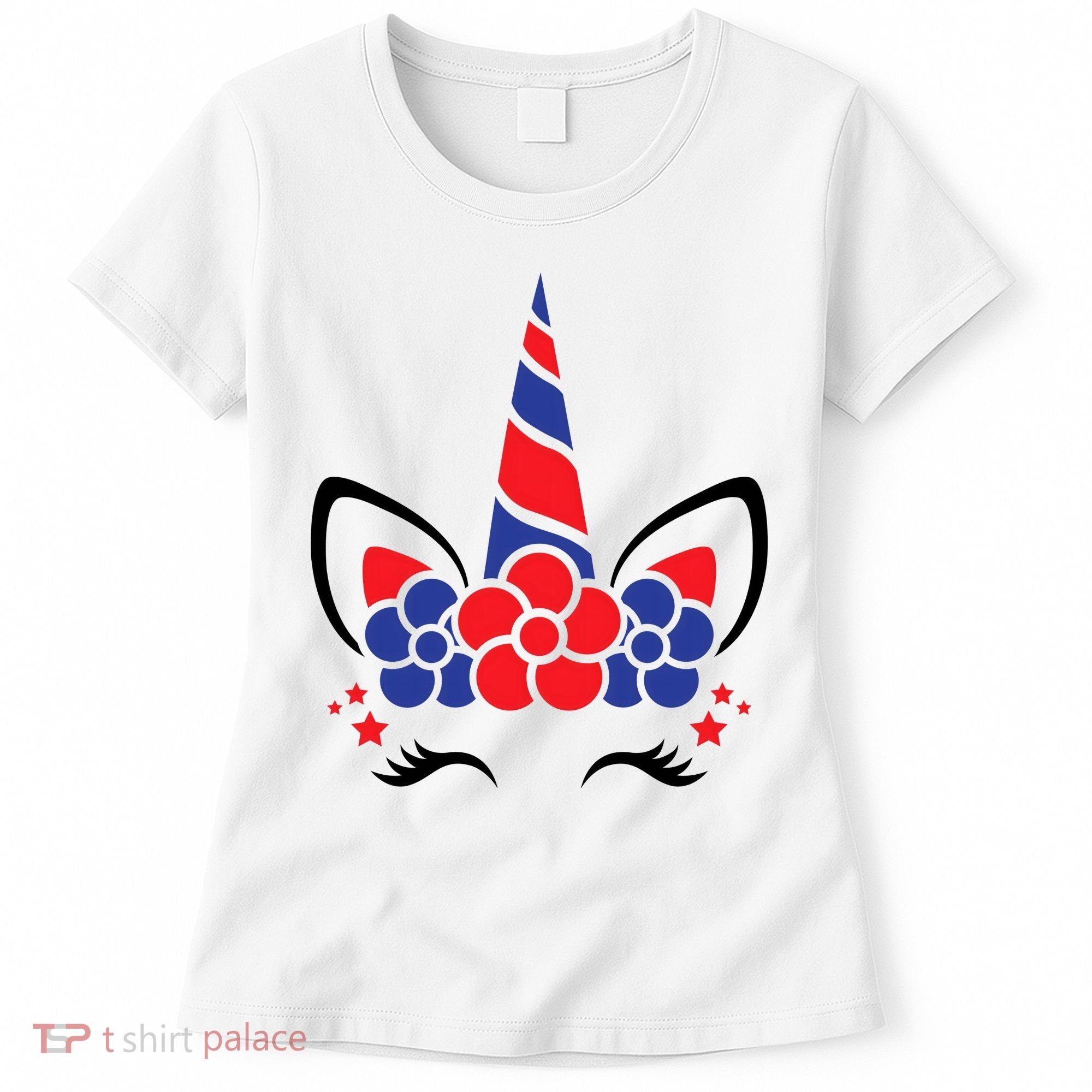 Unicorn 4th Of July Women's T-Shirt