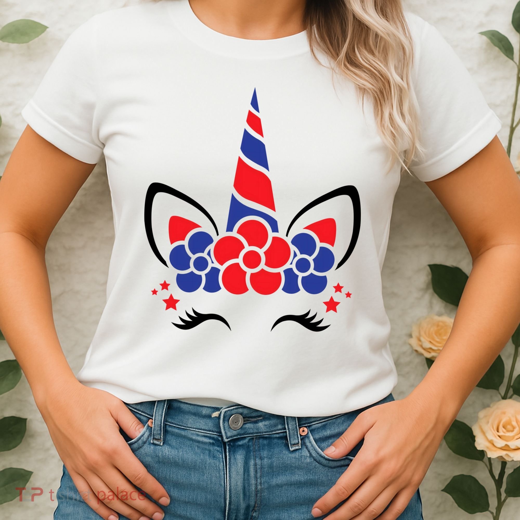 Unicorn 4th Of July Women's T-Shirt