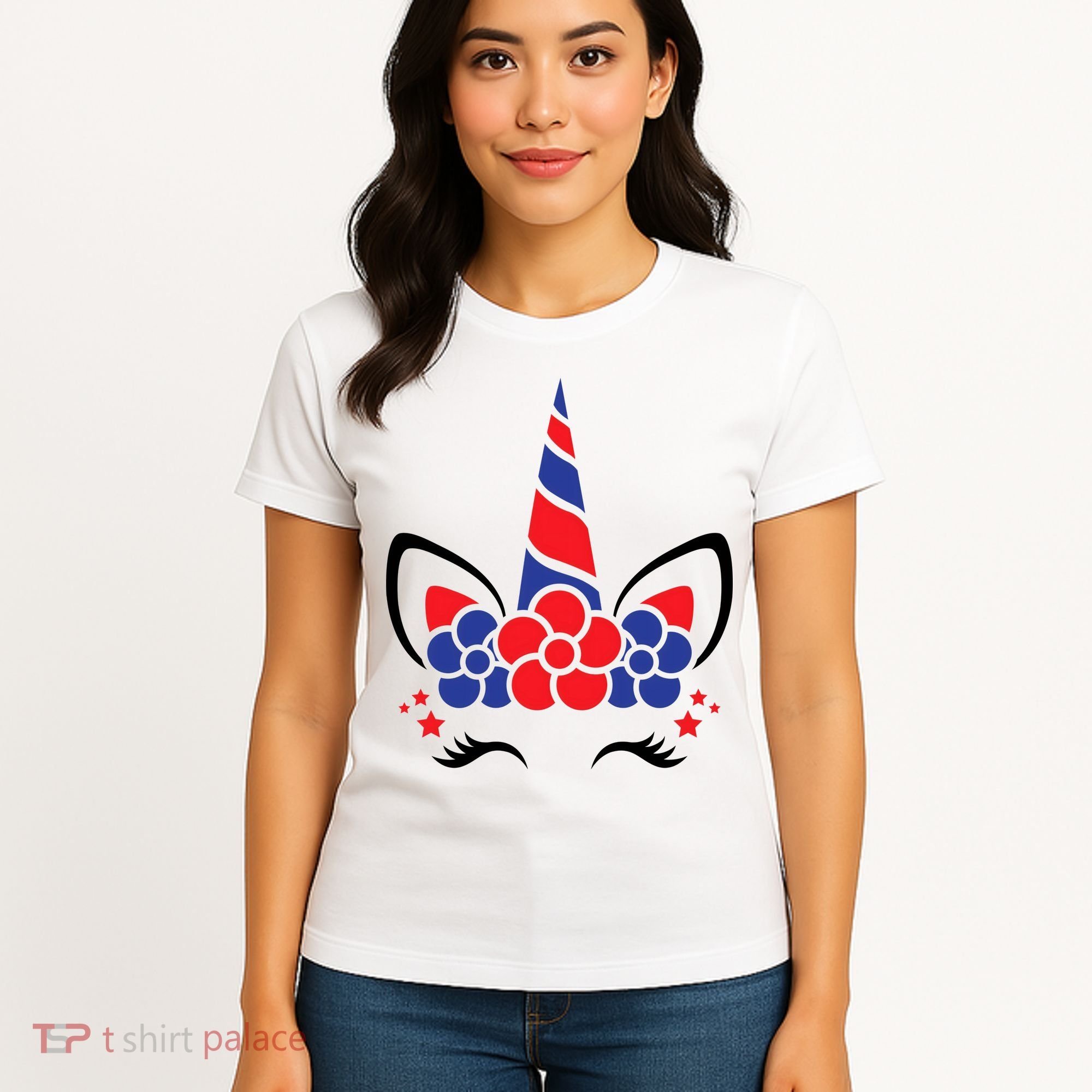Unicorn 4th Of July Women's T-Shirt
