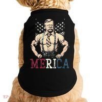 Usa 4th Of July Teddy Roosevelt Doggie Tank thumb 0
