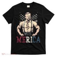 Usa 4th Of July Teddy Roosevelt T-Shirt thumb 0