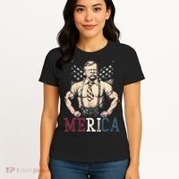 Usa 4th Of July Teddy Roosevelt Women's T-Shirt thumb 4