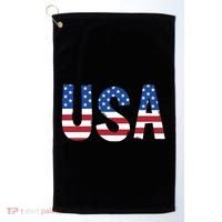 Usa 4th Of July Independce Day Golf Towel thumb 0