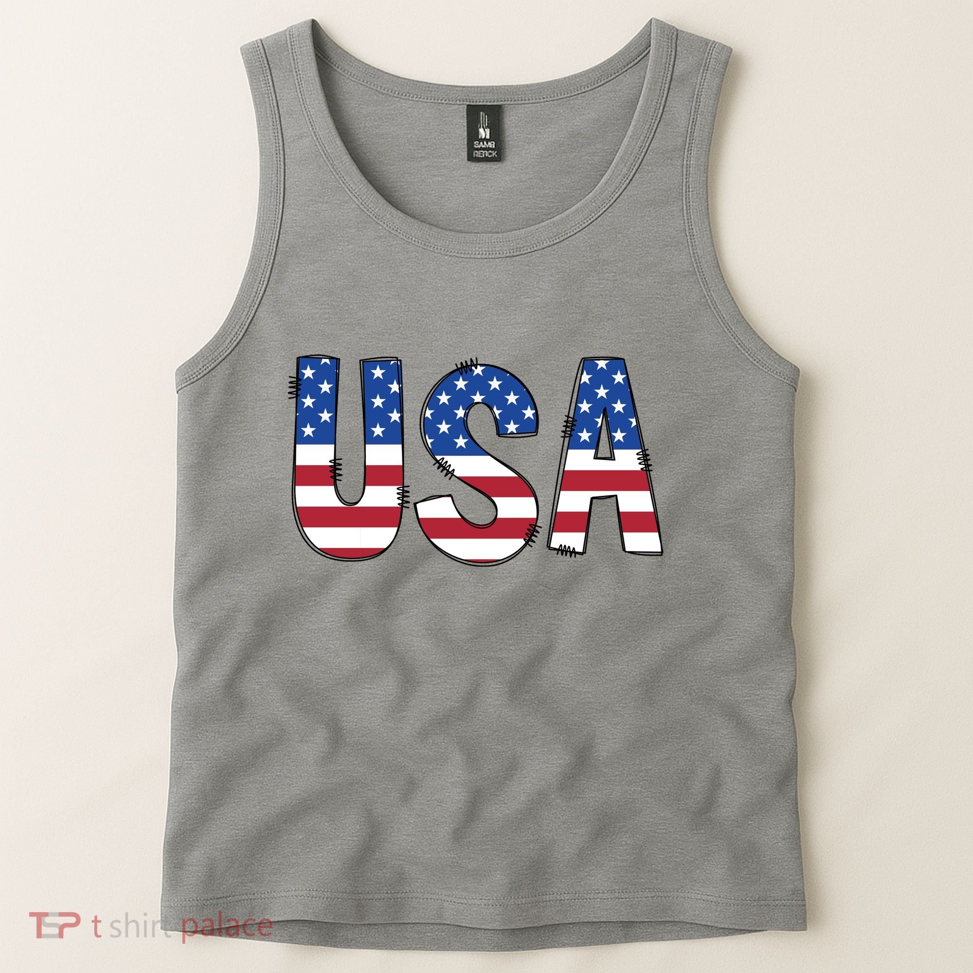 Usa 4th Of July Independce Day Tank Top