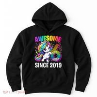 Unicorn 6th Birthday 6 Year Old Unicorn Party Hoodie thumb 0