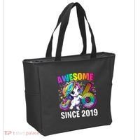 Unicorn 6th Birthday 6 Year Old Unicorn Party Tote Bag thumb 2