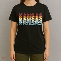 USA 70's State Retro Vintage Kansas T-Shirt thumb 4