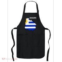 Uruguay 8 Bit Pixelated Apron thumb 0