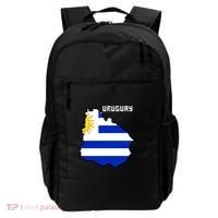 Uruguay 8 Bit Pixelated Backpack thumb 0
