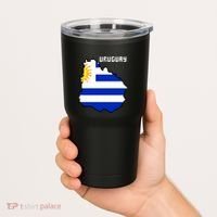 Uruguay 8 Bit Pixelated Tumbler thumb 2