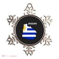 Uruguay 8 Bit Pixelated Ornament thumb 0