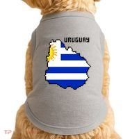 Uruguay 8 Bit Pixelated Doggie Tank thumb 0