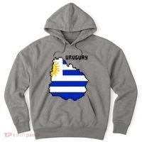 Uruguay 8 Bit Pixelated Hoodie thumb 0
