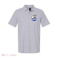 Uruguay 8 Bit Pixelated Polo thumb 0