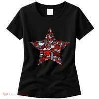 USA American 4th Of July Pattern Star Women's T-Shirt thumb 0