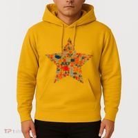 USA American 4th Of July Pattern Star Hoodie thumb 2