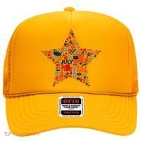 USA American 4th Of July Pattern Star Hat thumb 0