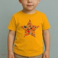 USA American 4th Of July Pattern Star Toddler T-Shirt thumb 2