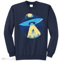Ufo Alien Abduction Flying Saucer Area 51 Conspiracy Sweatshirt thumb 0
