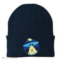 Ufo Alien Abduction Flying Saucer Area 51 Conspiracy Beanie thumb 0