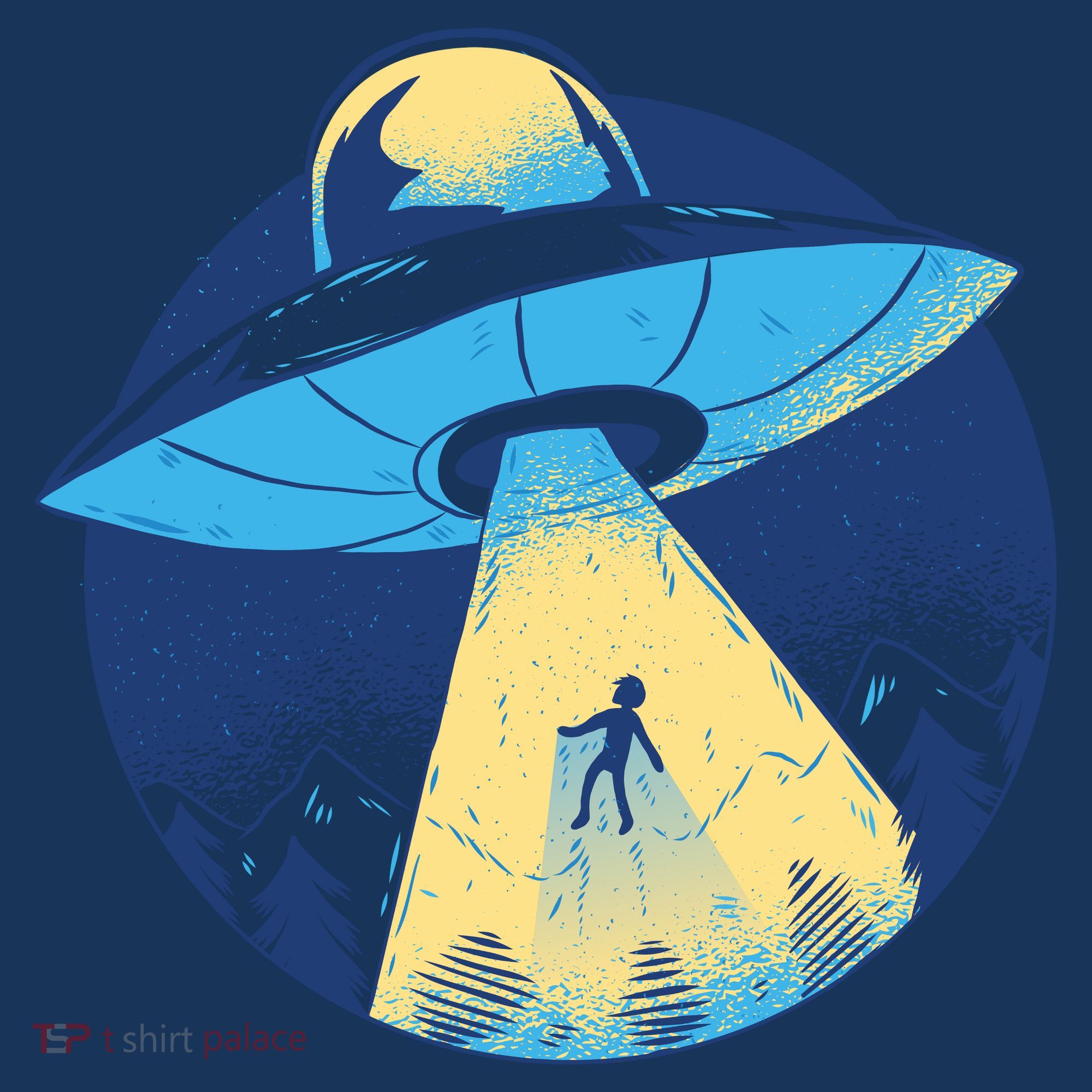 Ufo Alien Abduction Flying Saucer Area 51 Conspiracy Mousepad