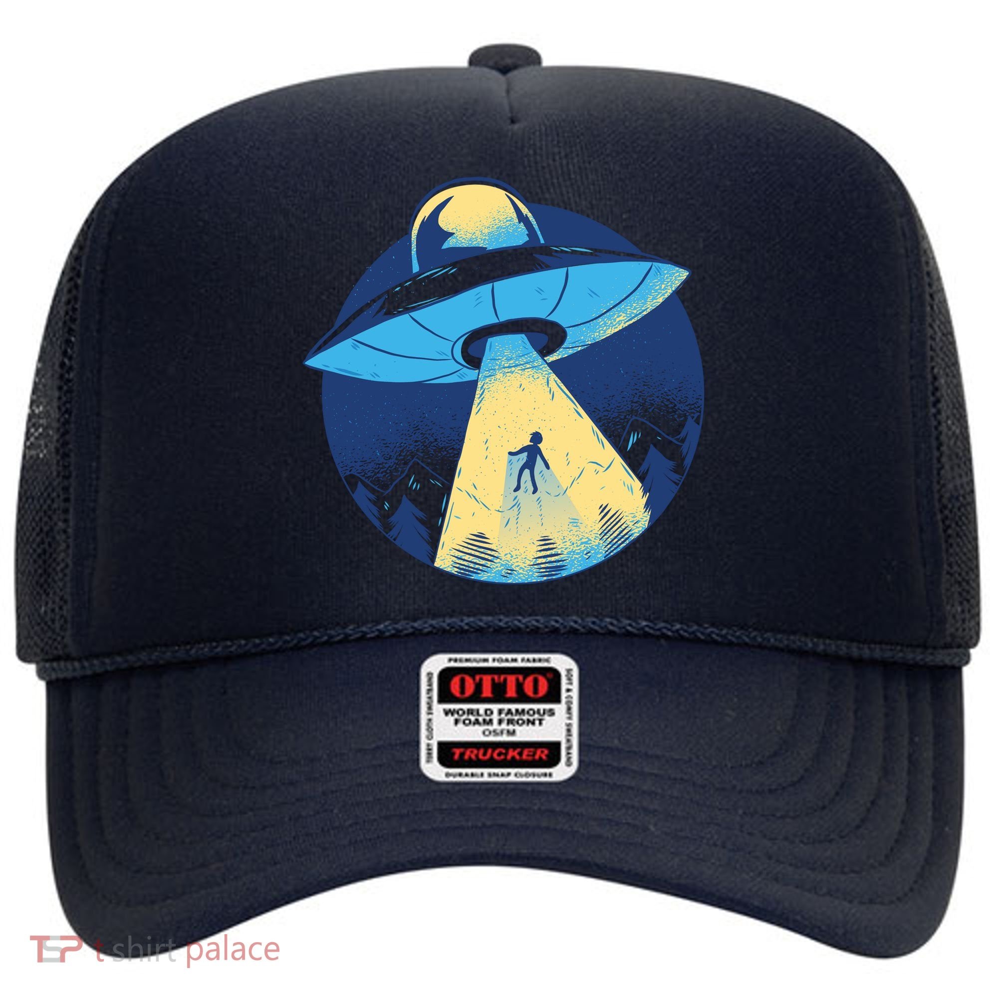 Ufo Alien Abduction Flying Saucer Area 51 Conspiracy Hat
