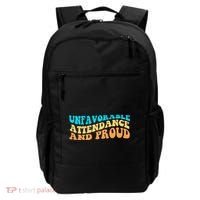 Unfavorable Attendance And Proud Backpack thumb 0