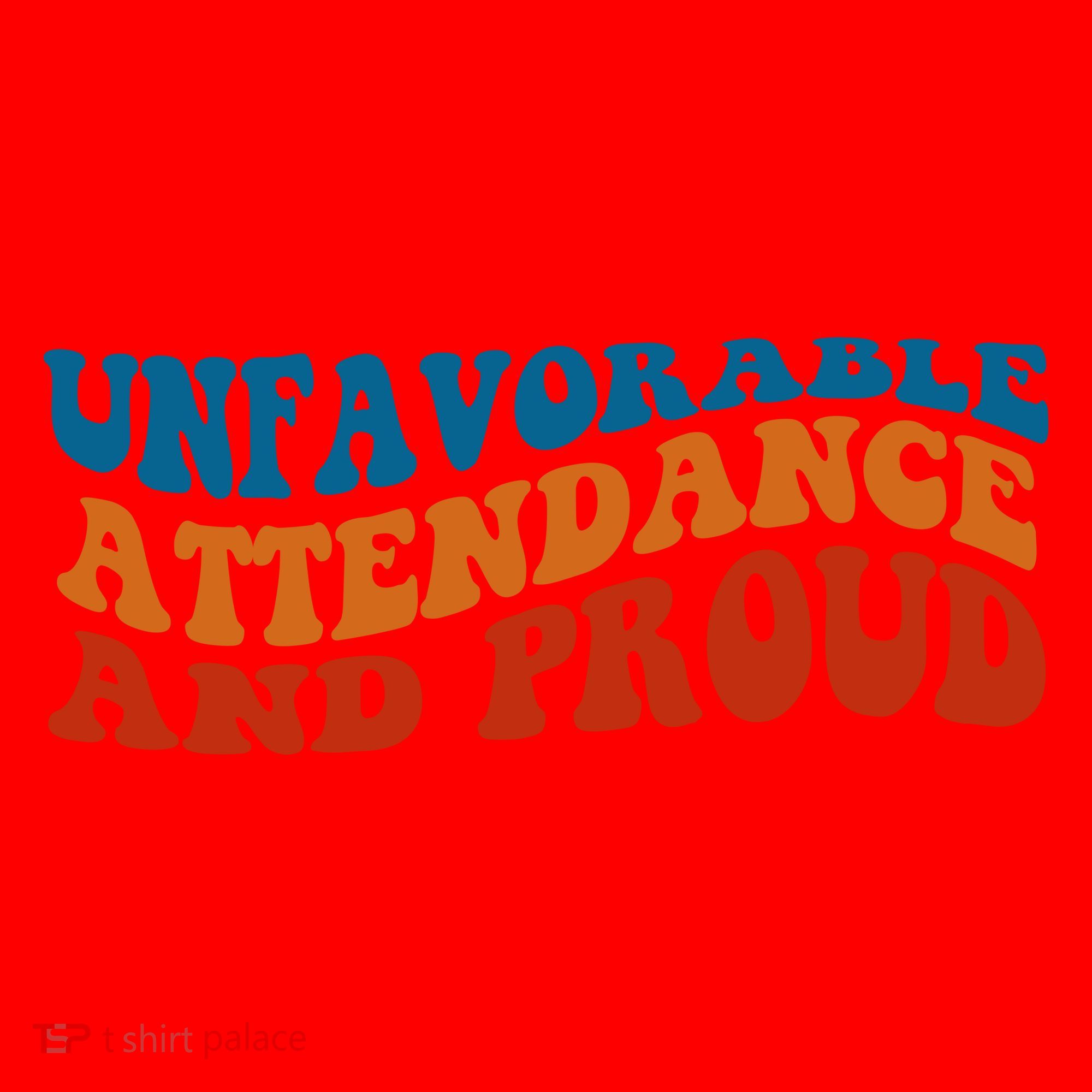 Unfavorable Attendance And Proud Santa Hat