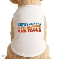 Unfavorable Attendance And Proud Doggie Tank thumb 0
