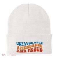 Unfavorable Attendance And Proud Beanie thumb 0