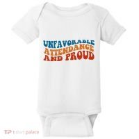 Unfavorable Attendance And Proud Baby Bodysuit thumb 0