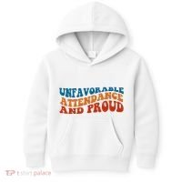 Unfavorable Attendance And Proud Kids Hoodie thumb 0