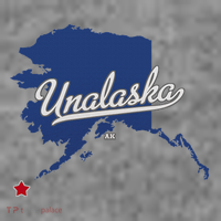 Unalaska Alaska Ak Map Toddler Hoodie thumb 2