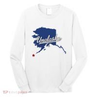 Unalaska Alaska Ak Map Long Sleeve Shirt thumb 0