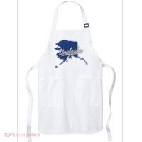 Unalaska Alaska Ak Map Apron thumb 0